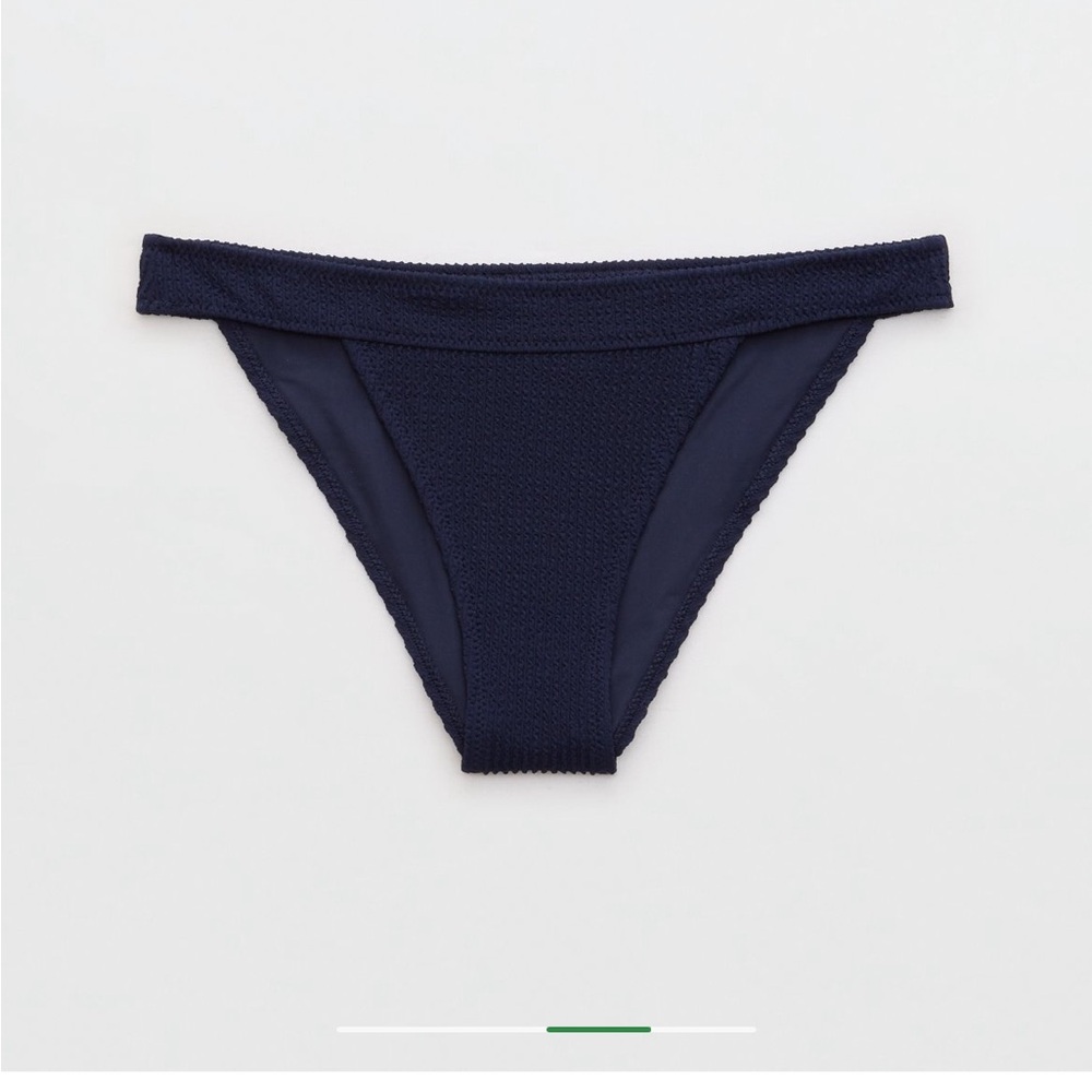 NWT Aerie Crinkle Cheeky Bikini Bottom
